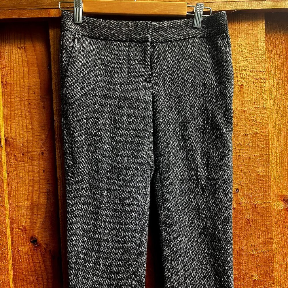 Ann Taylor Cropped Grey Pants